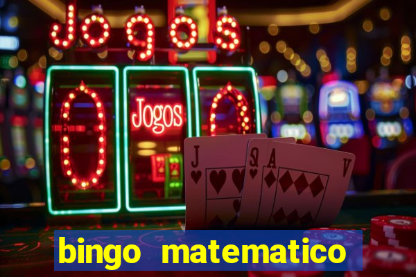 bingo matematico para ensino medio